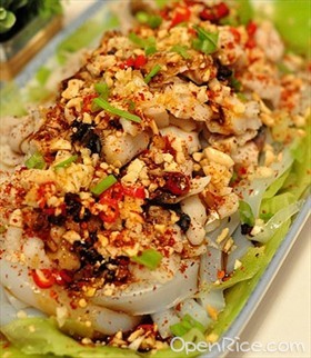 泼辣凉粉口水鱼