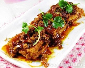鱼香脆皮豆腐