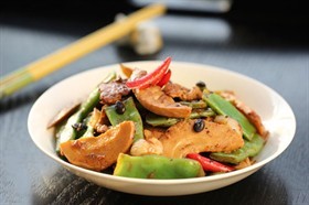 豆豉扁豆肉片
