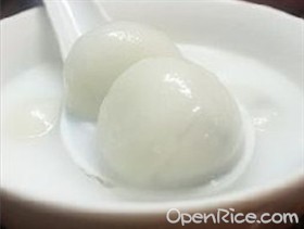 牛奶煮汤圆
