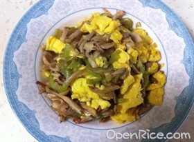 蘑菇炒蛋
