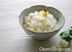 甜玉米饭