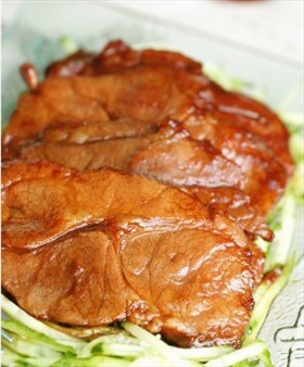 铁板蜜汁梅花肉