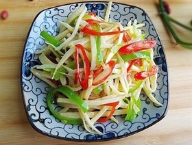 泡椒炒茭白