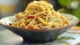 干煸黄豆芽