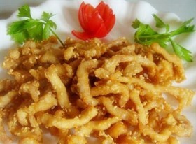 干炸鸡丝
