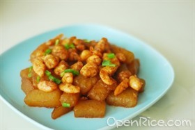 冬瓜烧虾仁 