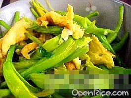 黄花炒鸡蛋