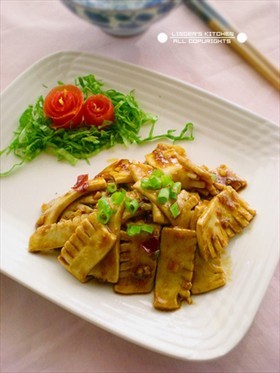 酱汁素腰花