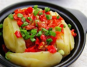 剁椒蒸土豆