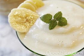 香蕉果泥 
