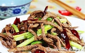 干煸牛肉丝