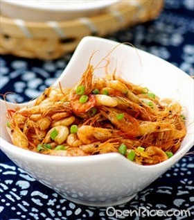 酱油河虾