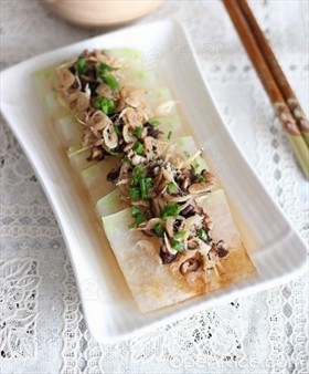 虾皮香菇蒸冬瓜