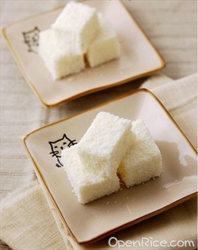 椰香白玉糕 
