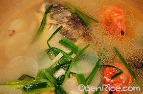 猪肝菠菜汤