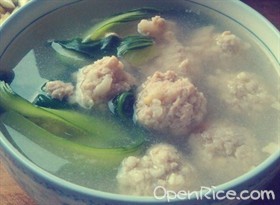 猪肉丸子汤 