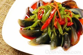 烧椒皮蛋 