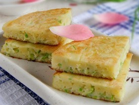 西葫芦鸡蛋饼