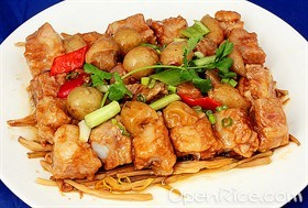 梅子蒸排骨