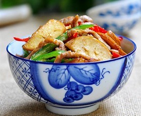 素鸡青椒肉片