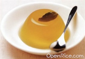 乌龙茶冻 