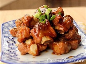 蜜汁红葱头焗排骨