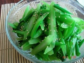 凉拌芥蓝
