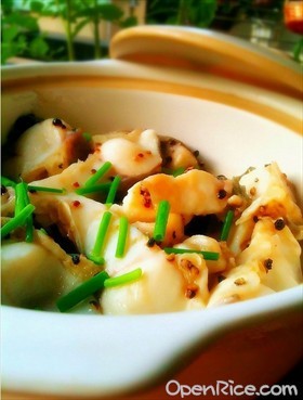 砂锅黑椒鱼块 