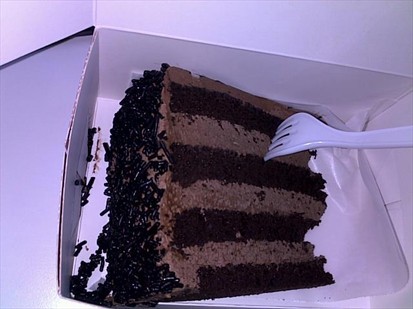 巧克力浆糖蛋糕