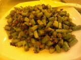 橄榄菜炒龙牙豆