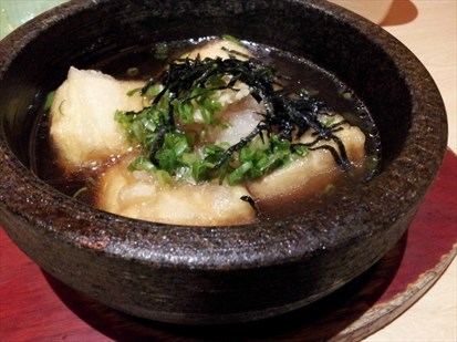 石锅木鱼汁豆腐
