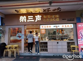 鹅三声潮汕卤味头道狮头鹅