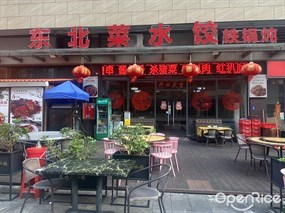 东北菜水饺铁锅炖